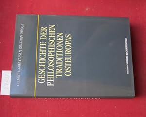 Bild des Verkufers fr Geschichte der philosophischen Traditionen Osteuropas. zum Verkauf von Versandantiquariat buch-im-speicher