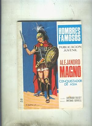Imagen del vendedor de Hombres Famosos numero 09: Alejandro Magno conquistador de Asia a la venta por El Boletin
