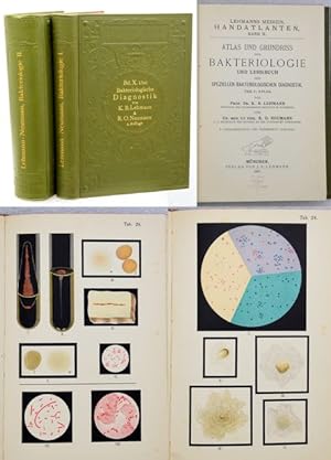 Seller image for ATLAS UND GRUNDRISS DER BACTERIOLOGIE Und Lehrbuch der Spezielleb Bakteriologischen Diagnostik. for sale by Francis Edwards ABA ILAB