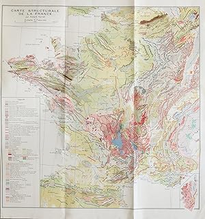 Essai d'une carte structurale de la France, Mémoires et Documents du Centre de Documentation Cart...