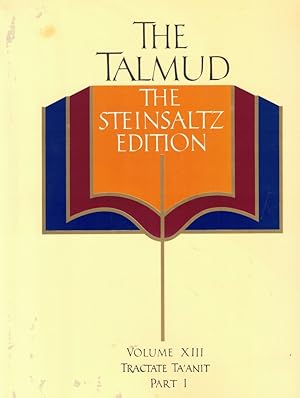 Immagine del venditore per The Talmud Volume XIV: Tractate Ta'anit Part I. venduto da Kenneth Mallory Bookseller ABAA
