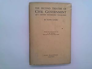 Immagine del venditore per The Second Treatise of Civil Government and a Letter Concerning Toleration venduto da Goldstone Rare Books