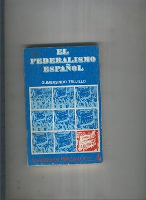 Seller image for El federalismo espaol for sale by El Boletin