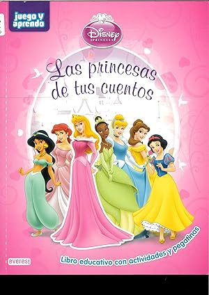 Seller image for Las princesas de tus cuentos: Libro educativo con actividades y pegatinas for sale by Papel y Letras