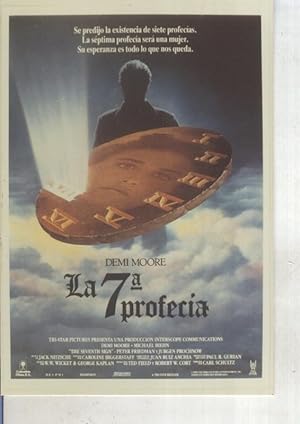 Bild des Verkufers fr Foto cine 440: La 7 profecia (Demi Moore) zum Verkauf von EL BOLETIN