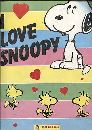 Album de Cromos: I love Snoopy (album incompleto)