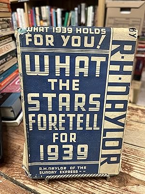 Imagen del vendedor de What the stars foretell for 1939 a la venta por Encore Books