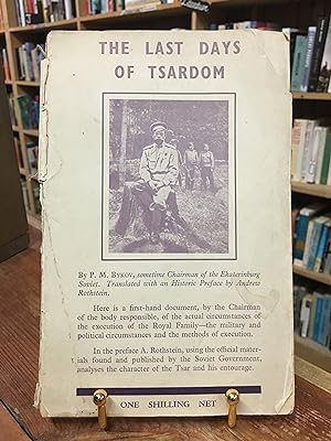 Imagen del vendedor de The Last Days of Tsardom a la venta por Encore Books
