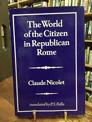 Imagen del vendedor de The World of the Citizen in Republican Rome a la venta por Encore Books