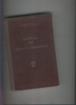 Imagen del vendedor de Manual de quimica moderna a la venta por El Boletin
