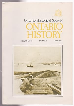 Seller image for Ontario History Volume LXXII Number 2 June 1980 for sale by Silver Creek Books & Antiques