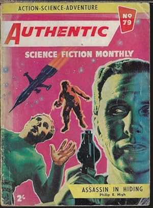 Seller image for AUTHENTIC SCIENCE FICTION Monthly: No. 79; April, Apr. 1957 for sale by Books from the Crypt