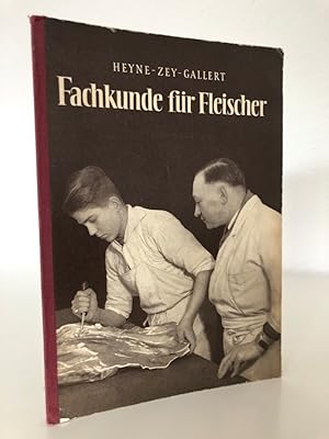 Fachkunde für Fleischer. (Teubners Beruf- und Fachbücherei, Heft 66). Mit 105 Bildern im Text. 3....
