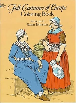 Bild des Verkufers fr Folk Costumes of Europe Coloring Book: Colring Book zum Verkauf von WeBuyBooks