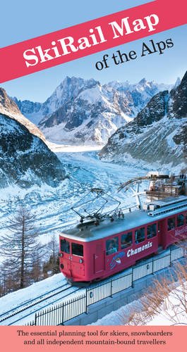 Bild des Verkufers fr Skirail Map of the Alps: Folded Sheet Map zum Verkauf von WeBuyBooks