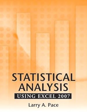 Bild des Verkufers fr Statistical Analysis Using Excel 2007 zum Verkauf von WeBuyBooks