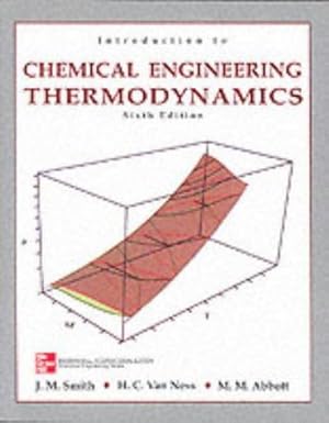 Immagine del venditore per Introduction to Chemical Engineering Thermodynamics venduto da WeBuyBooks