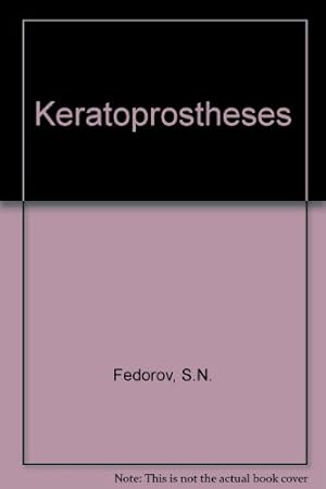 Seller image for Keratoprostheses for sale by WeBuyBooks
