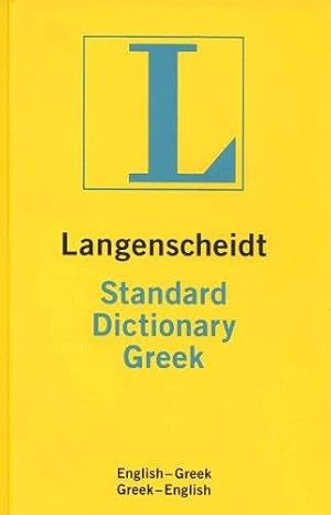 Bild des Verkufers fr Greek Langenscheidt Standard Dictionary (Lagenscheidt Dictionaries S.) zum Verkauf von WeBuyBooks