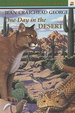 Seller image for One Day in the Desert (Trophy Chapter Book) for sale by WeBuyBooks