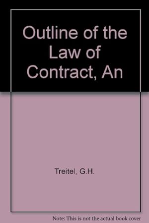 Seller image for Outline of the Law of Contract, An for sale by WeBuyBooks