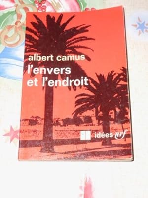 Image du vendeur pour L'Envers et l'endroit mis en vente par WeBuyBooks