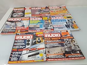 Konvolut 8 Zeitschriften: Audio das Magazin für HiFi und Musik Januar; März; April; Mai; Juli; Se...