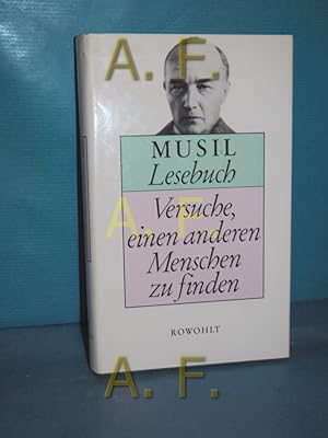 Bild des Verkufers fr Lesebuch: Versuche, einen anderen Menschen zu finden zum Verkauf von Antiquarische Fundgrube e.U.