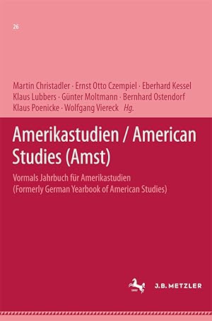 Seller image for Amerikastudien / American Studies for sale by moluna