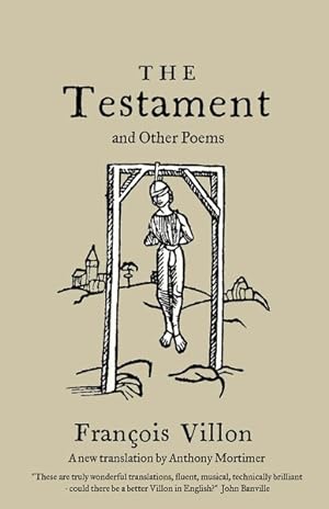 Imagen del vendedor de Testament and Other Poems : New Translation a la venta por GreatBookPrices