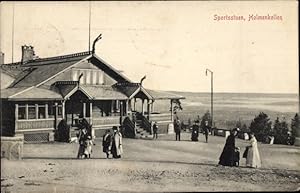 Image du vendeur pour Ansichtskarte / Postkarte Oslo Norwegen, Holmenkollen, Sportsstuen mis en vente par akpool GmbH