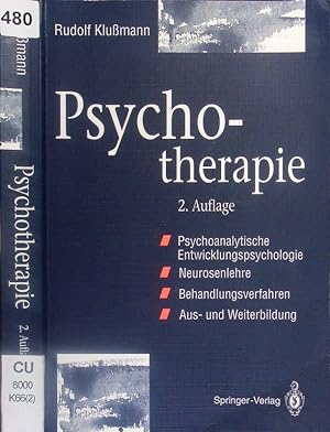 Bild des Verkufers fr Psychotherapie. zum Verkauf von Antiquariat Bookfarm