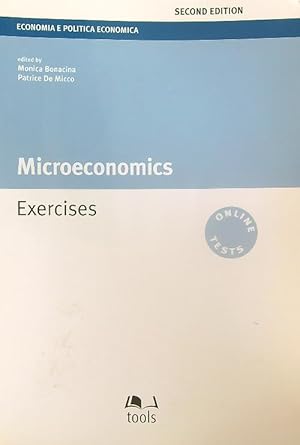 Immagine del venditore per Microeconomics. Exercises venduto da Miliardi di Parole