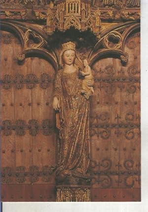 Seller image for Postal 015115: Virgen Santa Maria de los Reyes, gotica finales siglo XIV for sale by EL BOLETIN