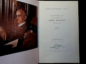 Bibliografia Degli Scritti Di Luigi Einaudi (dal 1893 al 1970).