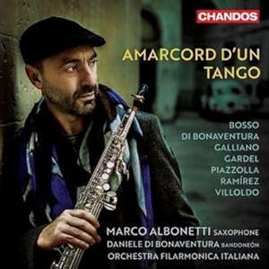 Bild des Verkufers fr Amarcord d'un Tango-Werke fr Saxophon & Bandoneon zum Verkauf von AHA-BUCH GmbH