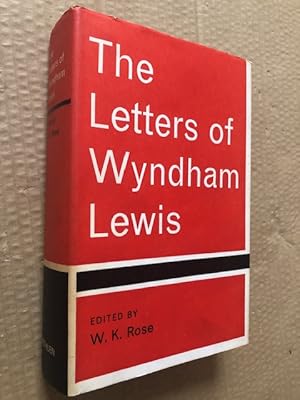 Seller image for The Letters of Wyndham Lewis for sale by Raymond Tait