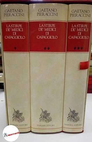 Seller image for Pieraccini Gaetano, La stirpe de' Medici di Cafaggiolo (3 voll. in cofanetto), Nardini editore, 1986. for sale by Amarcord libri