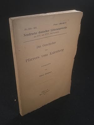 Imagen del vendedor de Die Geschichte des Pfarrers vom Kalenberg. a la venta por ANTIQUARIAT Franke BRUDDENBOOKS