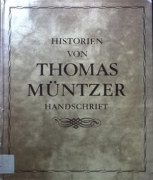 Image du vendeur pour Historien von Thomas Mntzer. mis en vente par books4less (Versandantiquariat Petra Gros GmbH & Co. KG)