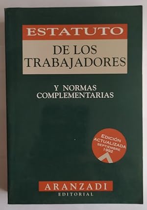 Imagen del vendedor de Estatuto de los trabajadores y normas complementarias. a la venta por La Leona LibreRa