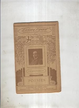 Image du vendeur pour Poesies de Joan Ramis D,Ayreflor mis en vente par El Boletin