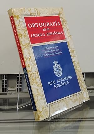 Imagen del vendedor de Ortografía de la Lengua Española, edición revisada a la venta por Librería Diálogo