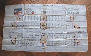 Proposed plan for 21 houses intended to be erected at Chatburn for The Chatburn Manufacturing Com...