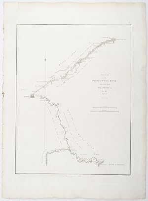 A Sketch of the Pay-ho or White River, and of the Road from Pekin to Geho taken 1793.