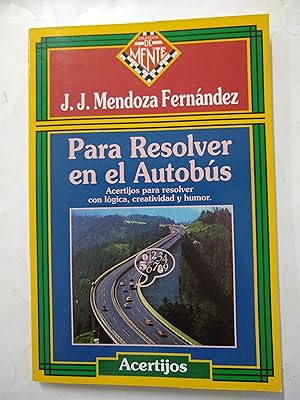 Seller image for Para resolver en el autobus for sale by Libros nicos