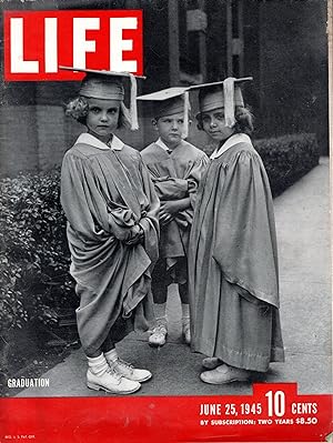 Seller image for Life Magazine, Volume 18. No. 26; June 25, 1945 for sale by Dorley House Books, Inc.