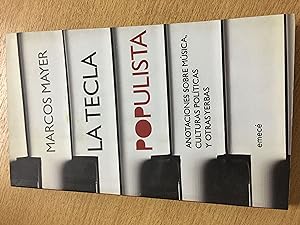 Seller image for La tecla populista for sale by Libros nicos