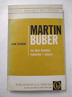 Imagen del vendedor de Martin Buber a la venta por Libros nicos