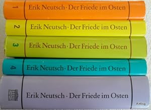 Der Friede im Osten. Erstes bis fünftes Buch [komplett - alles Erschienene]. 5 Bände.